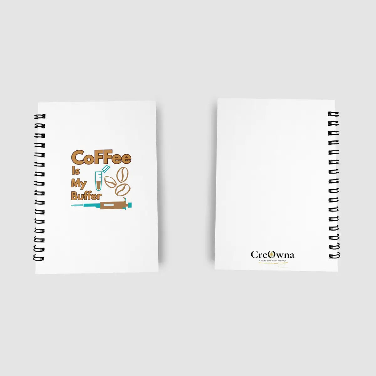 Coffee is My Buffer | Soft & Hard Cover Notebook