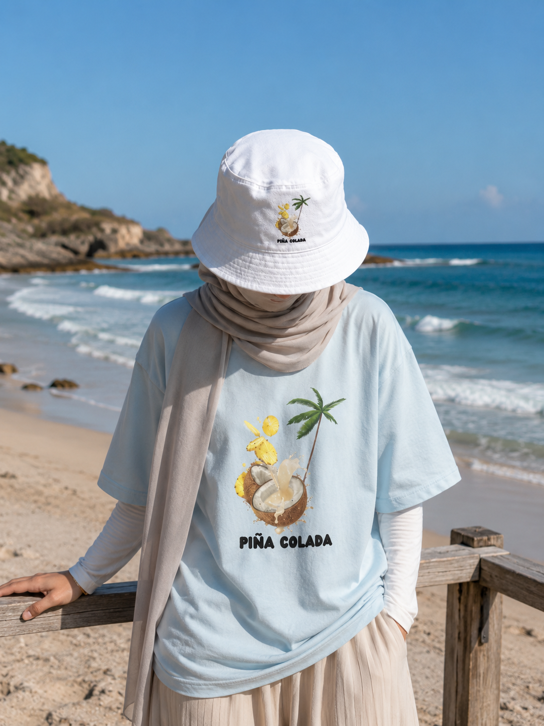 Piña Colada| Boulevard Oversized T-Shirt