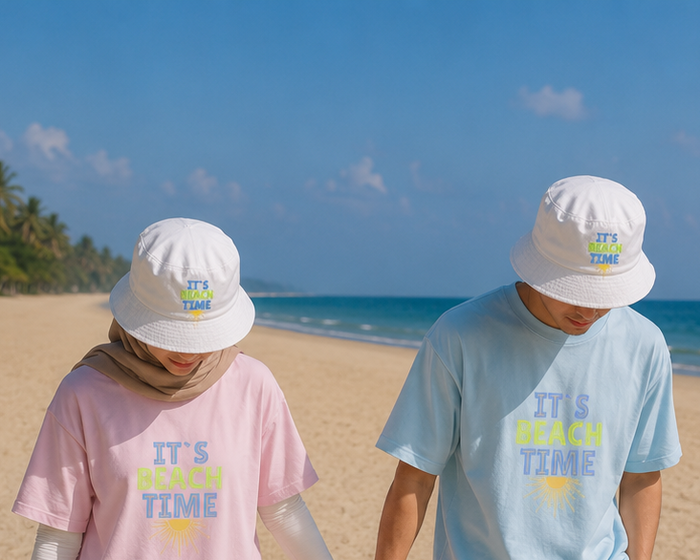 It's Beach Time| Boulevard Oversized T-Shirt
