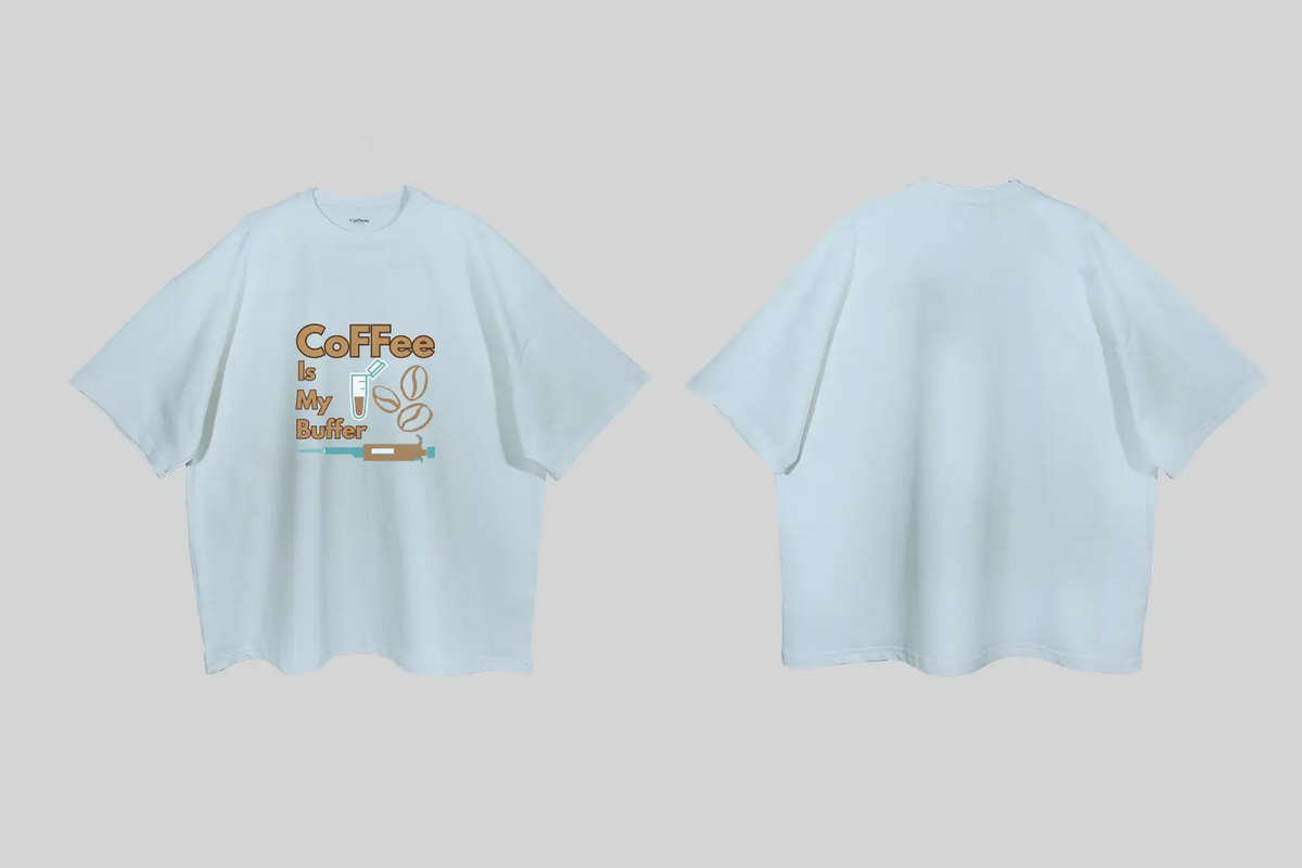 Coffee is My Buffer | Boulevard Oversized T-Shirt