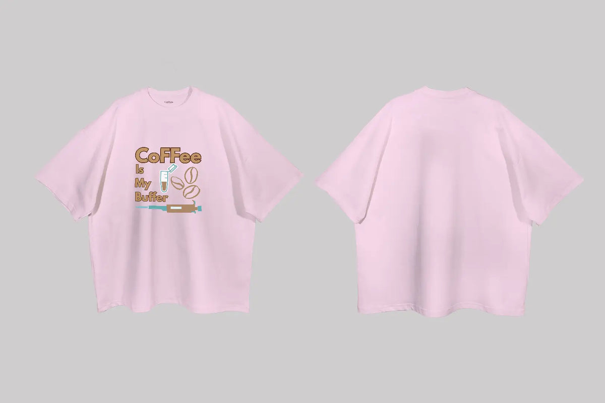 Coffee is My Buffer | Boulevard Oversized T-Shirt
