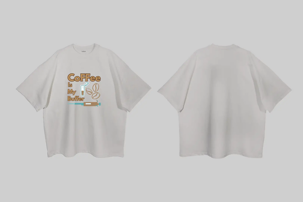 Coffee is My Buffer | Boulevard Oversized T-Shirt