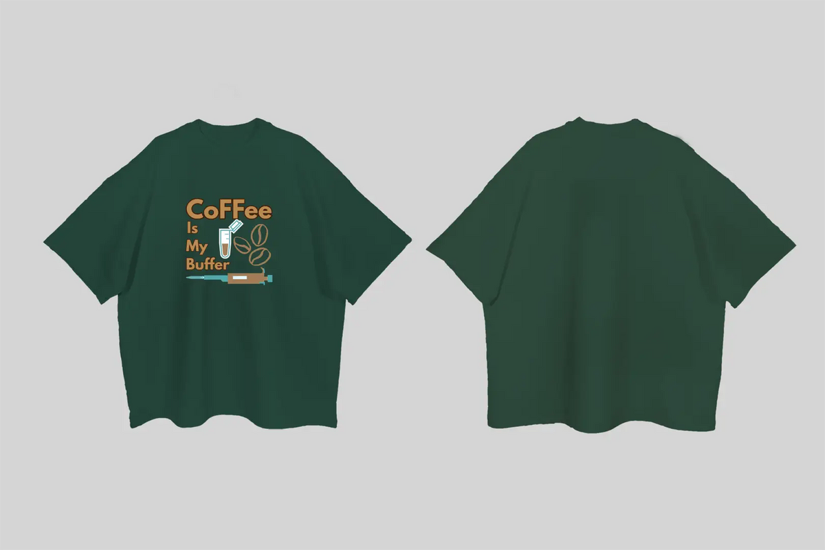 Coffee is My Buffer | Boulevard Oversized T-Shirt