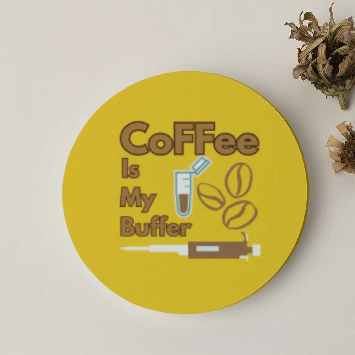 Coffee is My Buffer| Acrylic Coaster