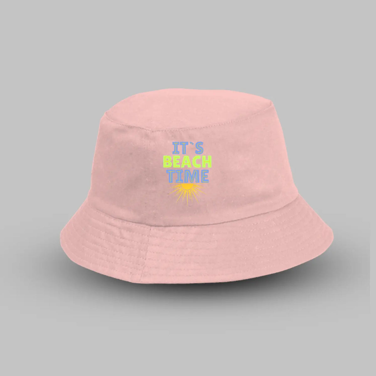 It's Beach Time| DTF Printed Bucket Hat