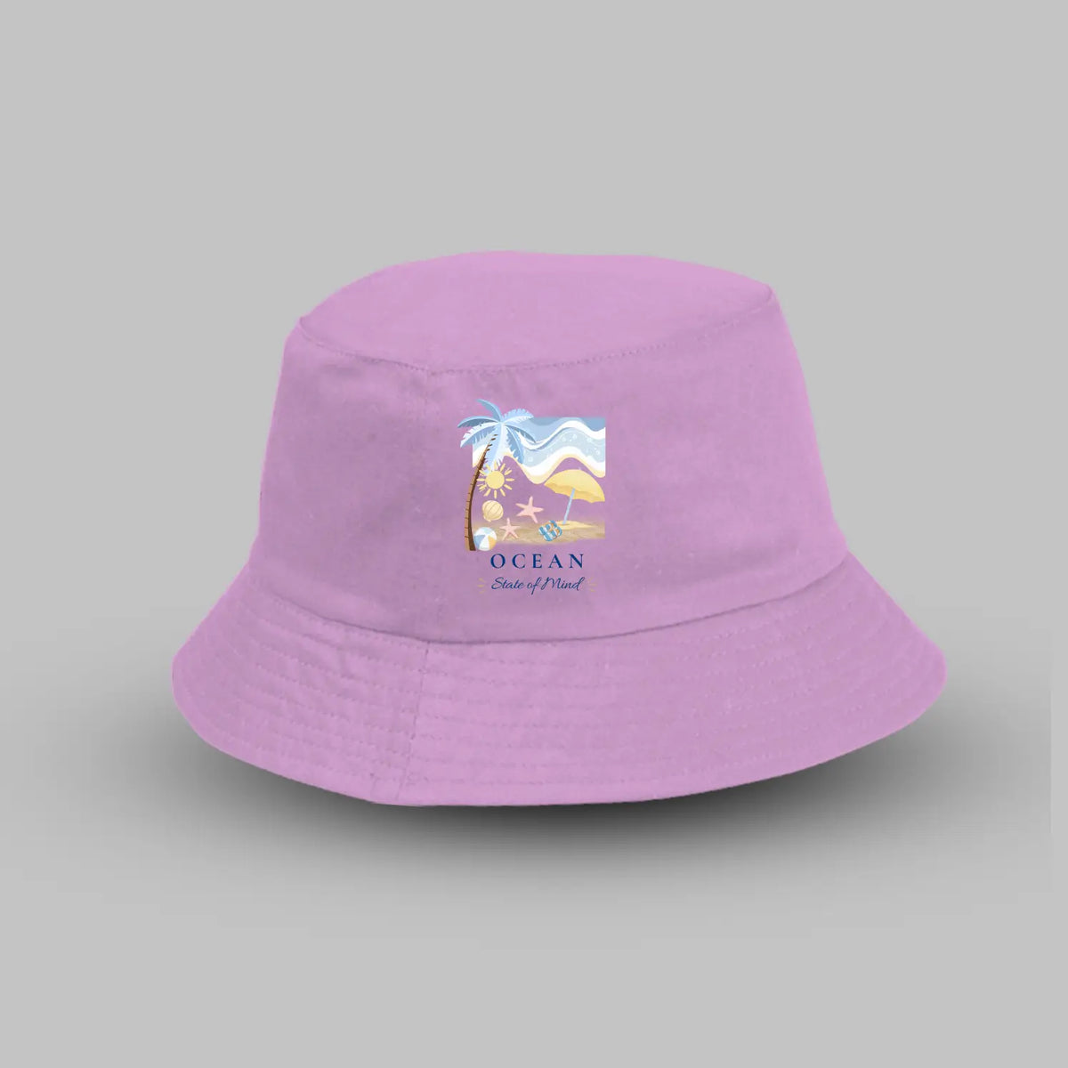 Ocean-State of Mind| DTF Printed Bucket Hat