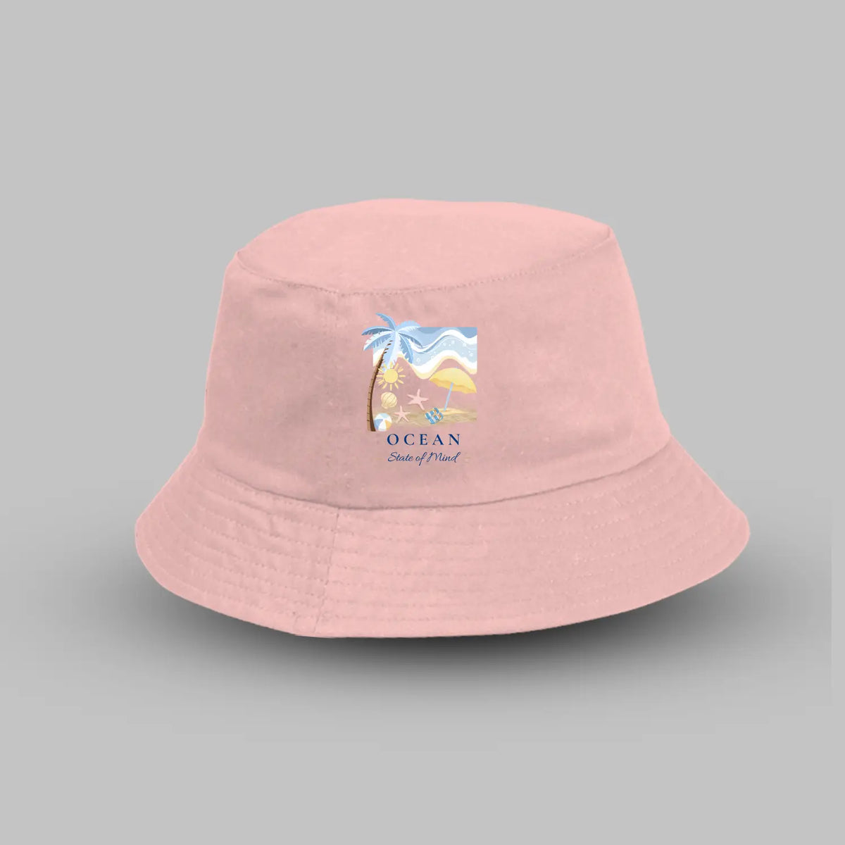 Ocean-State of Mind| DTF Printed Bucket Hat