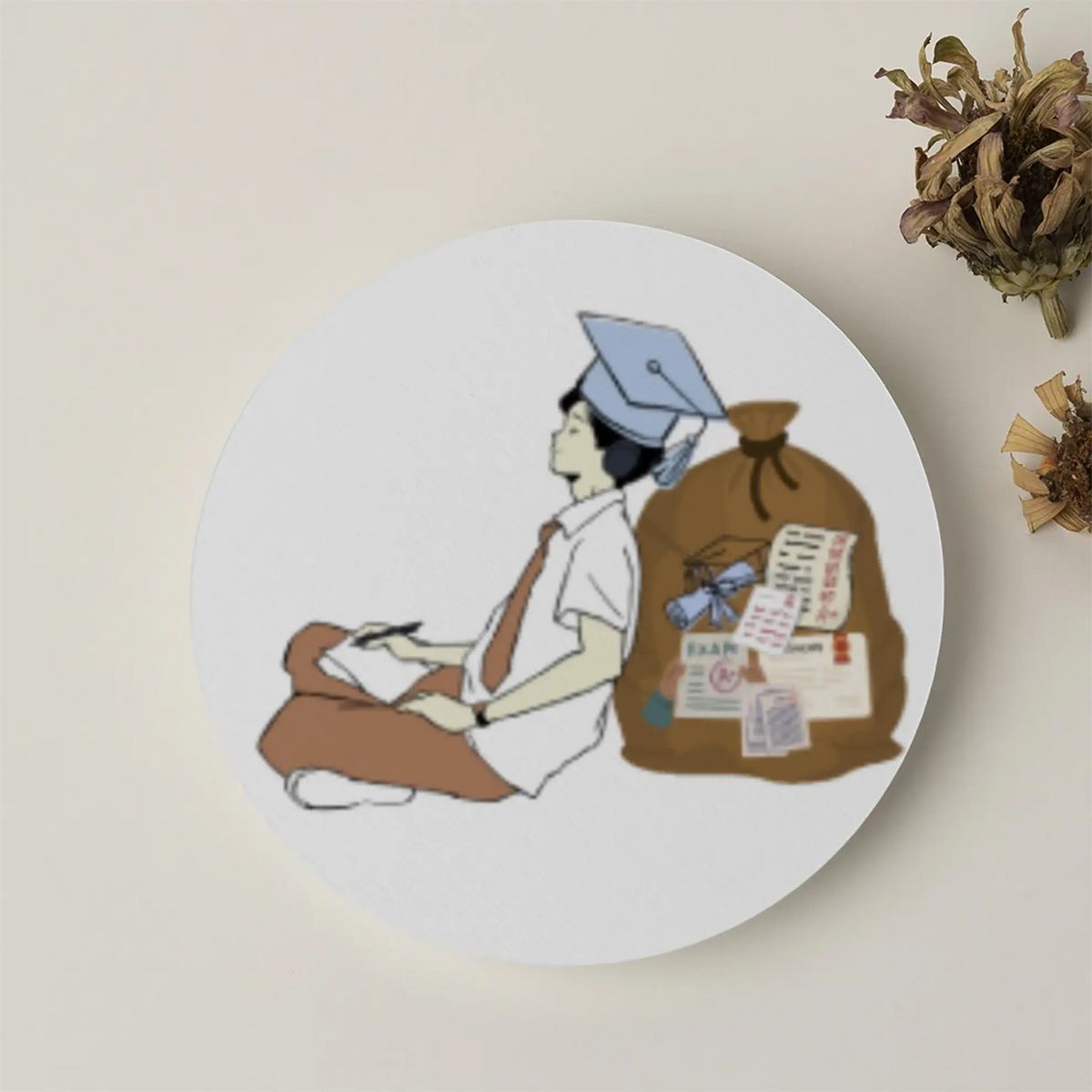 Senior Sack | Acrylic Coaster