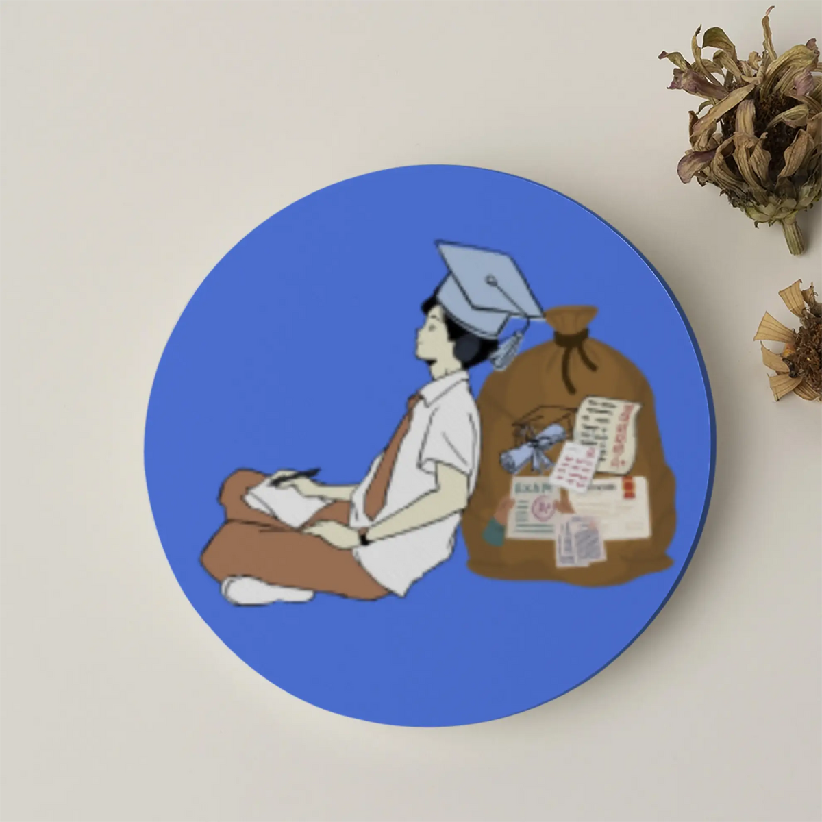 Senior Sack | Acrylic Coaster