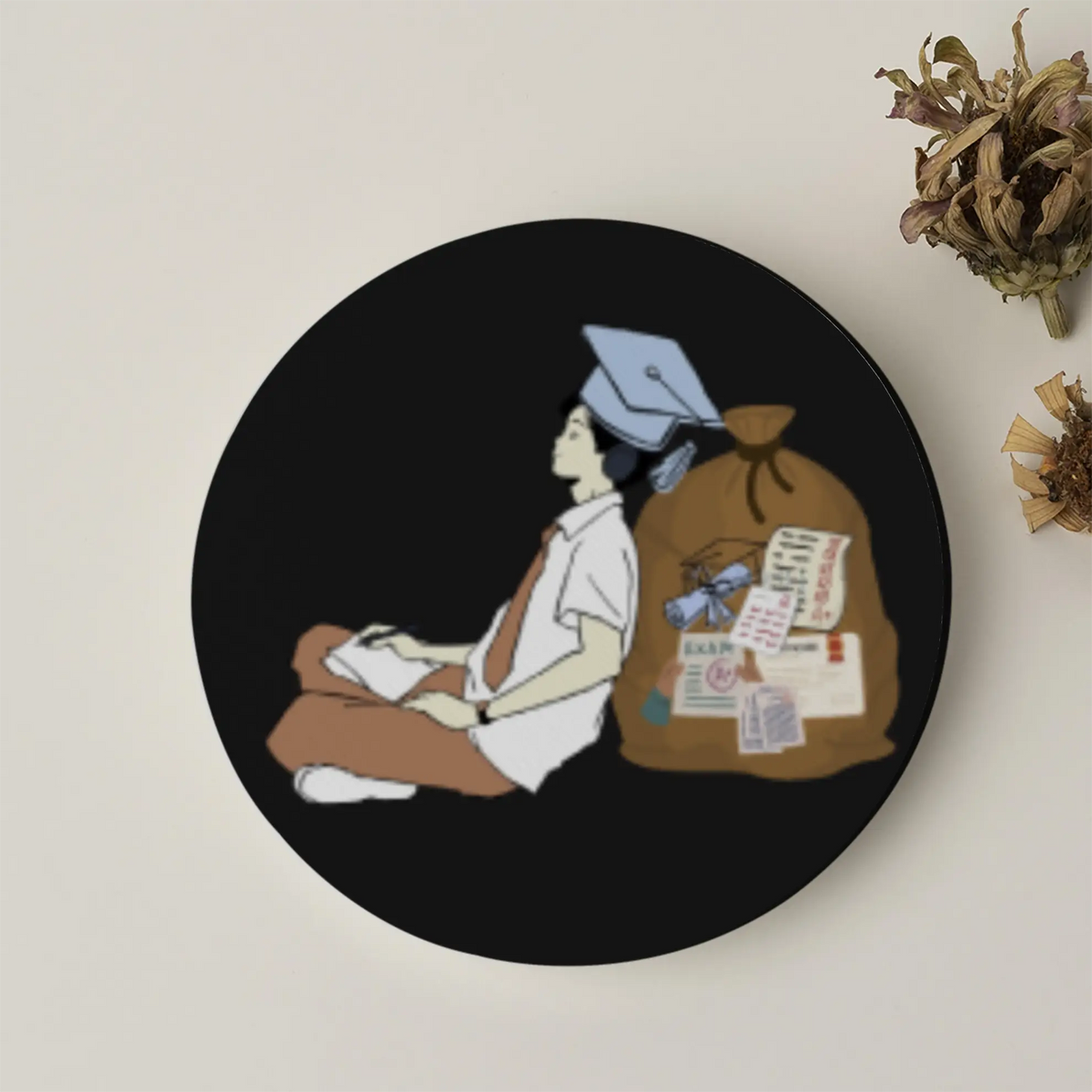 Senior Sack | Acrylic Coaster