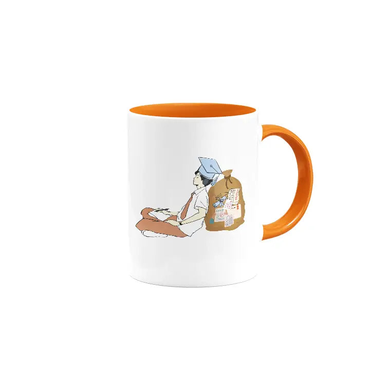Senior Sack | Colored Ceramic Mug