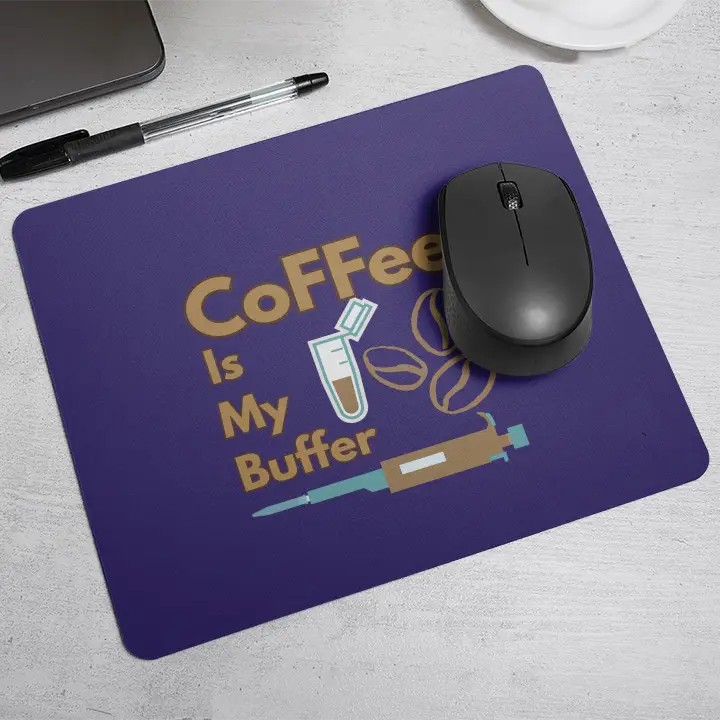 Coffee is My Buffer | Mouse Pad
