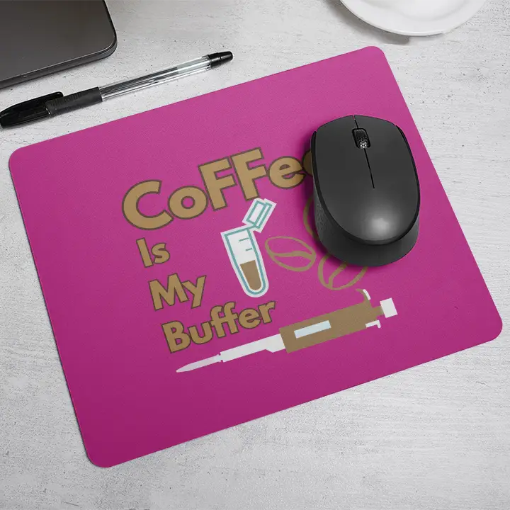 Coffee is My Buffer | Mouse Pad