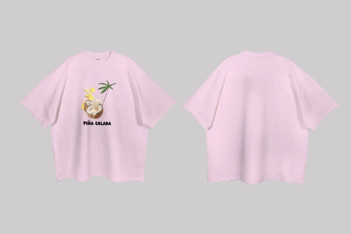 Piña Colada| Boulevard Oversized T-Shirt