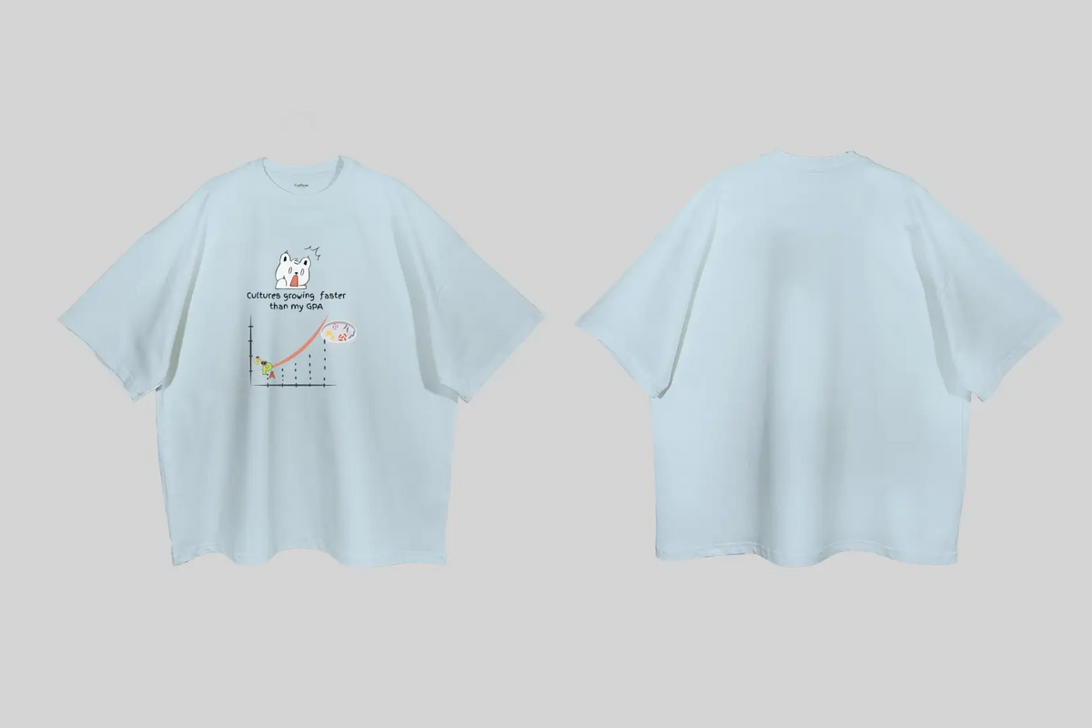 Cultures Growing Faster than My GPA | Boulevard Oversized T-Shirt
