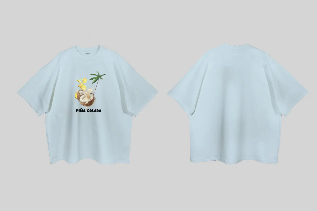 Piña Colada| Boulevard Oversized T-Shirt