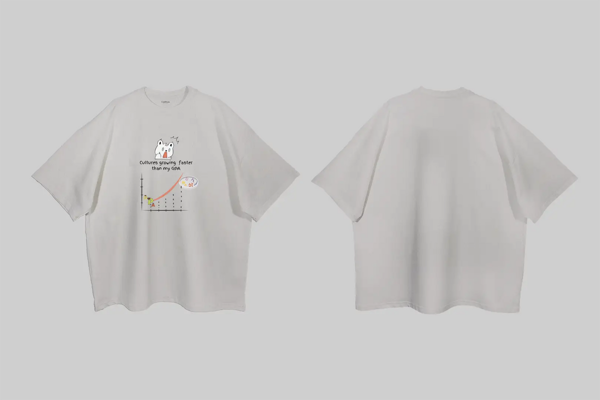Cultures Growing Faster than My GPA | Boulevard Oversized T-Shirt