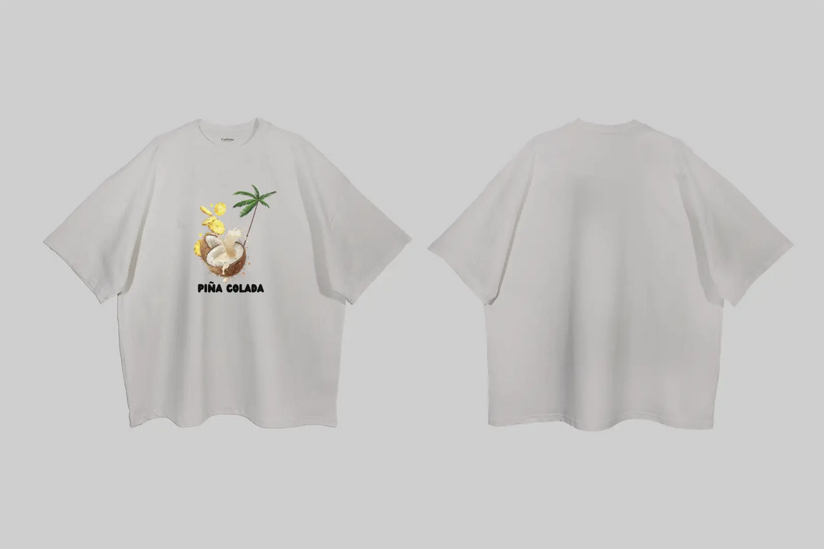Piña Colada| Boulevard Oversized T-Shirt