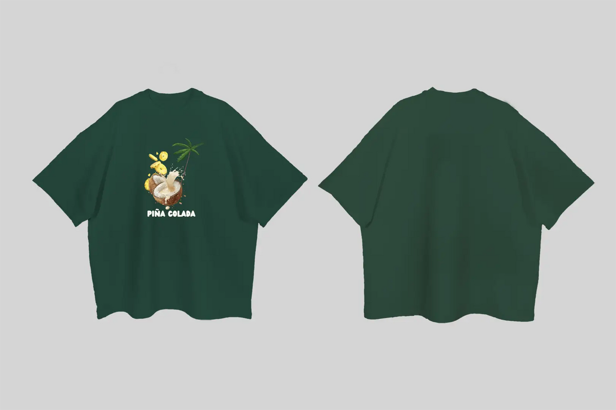 Piña Colada| Boulevard Oversized T-Shirt
