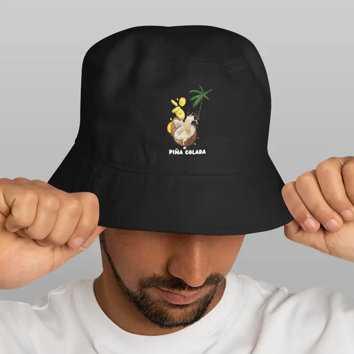 Piña Colada| DTF Printed Bucket Hat