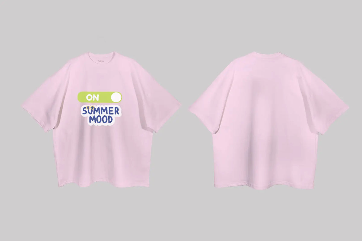 Turn On Summer Mood | Boulevard Oversized T-Shirt