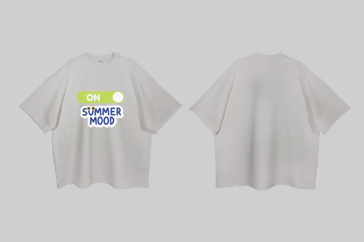 Turn On Summer Mood | Boulevard Oversized T-Shirt