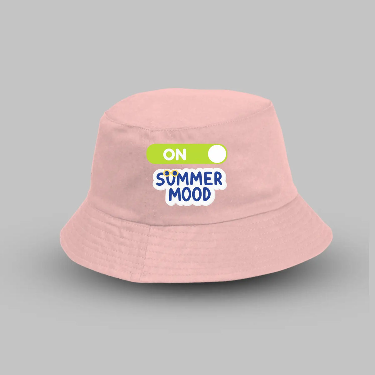 Turn On Summer Mood| DTF Printed Bucket Hat