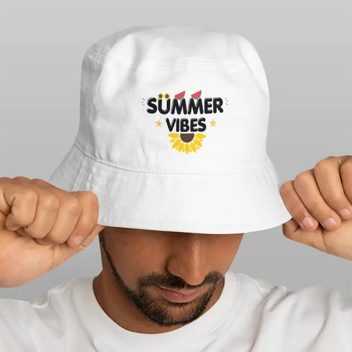Summer Vibes| DTF Printed Bucket Hat