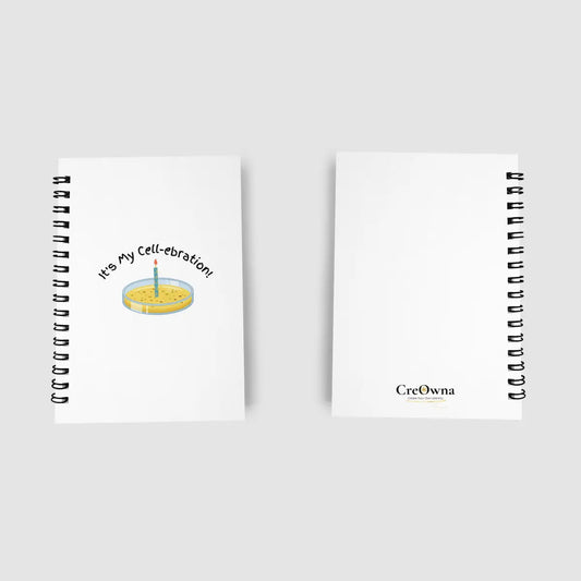 It's My Cell-ebration! | Soft & Hard Cover Notebook